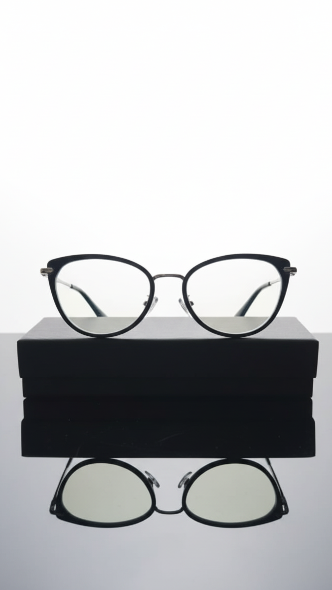 Frame Cat-Eye Hitam